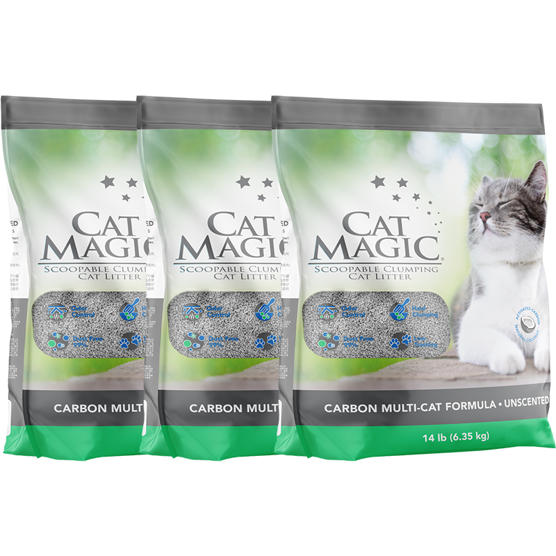 微信端：CAT MAGIC 喵洁客 膨润土猫砂 42磅 112.42元包邮（需领券）