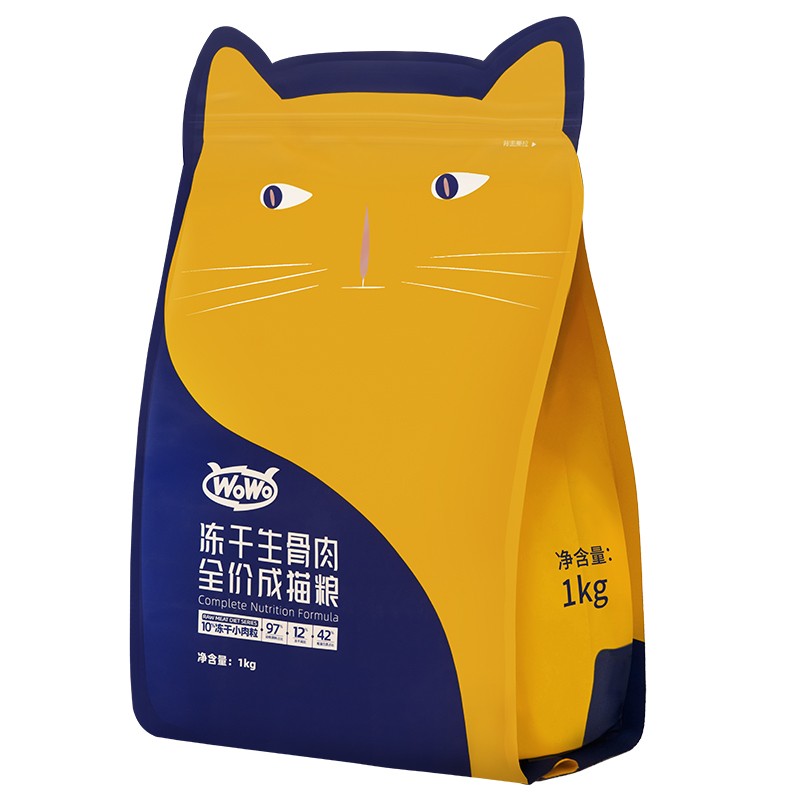 喔喔 冻干生骨肉成猫猫粮 1.8kg 59.55元（需用券）