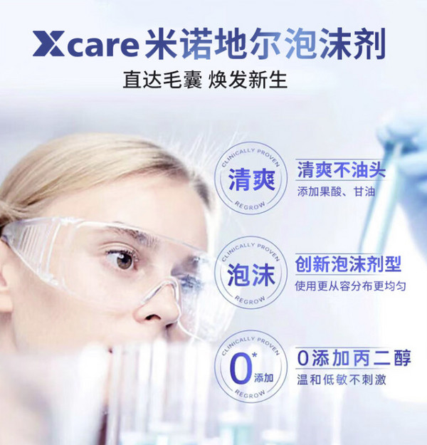 Xcare for men/拾健社英国米诺地尔酊 60ml*1