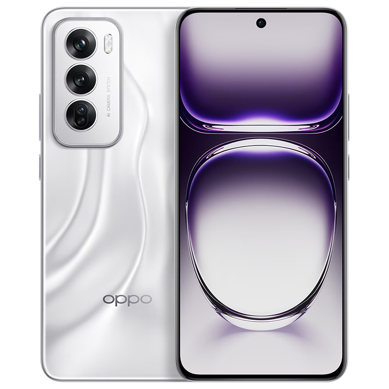 OPPO Reno12 超美小直屏 安卓Live图 天玑旗舰芯 12GB+256GB 千禧银 2499元（晒单赢30