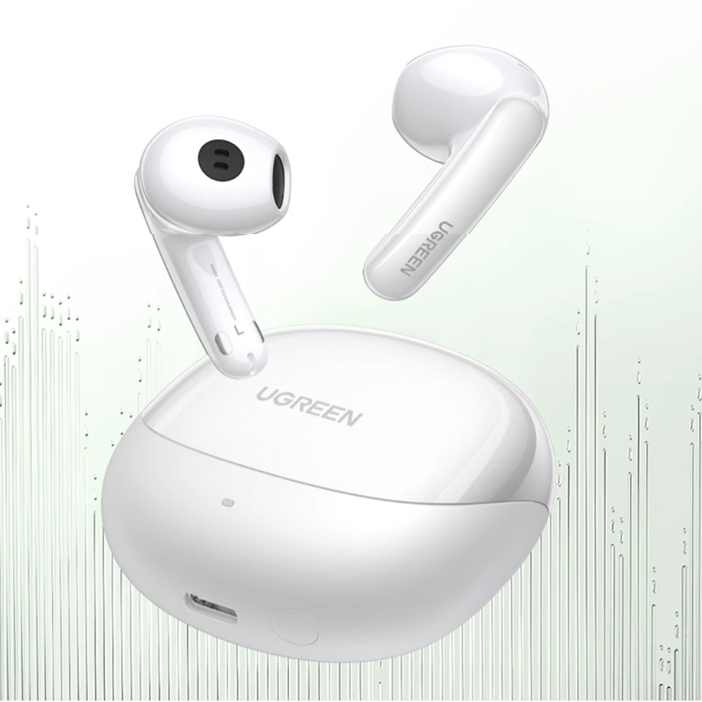 UGREEN 绿联 Hitune H6 Pro 半入耳式主动降噪蓝牙耳机 199元（需用券）