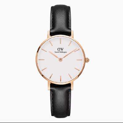 8VIP：Daniel Wellington PETITE優雅皮質圓表 小眾石英表 561.74元包郵