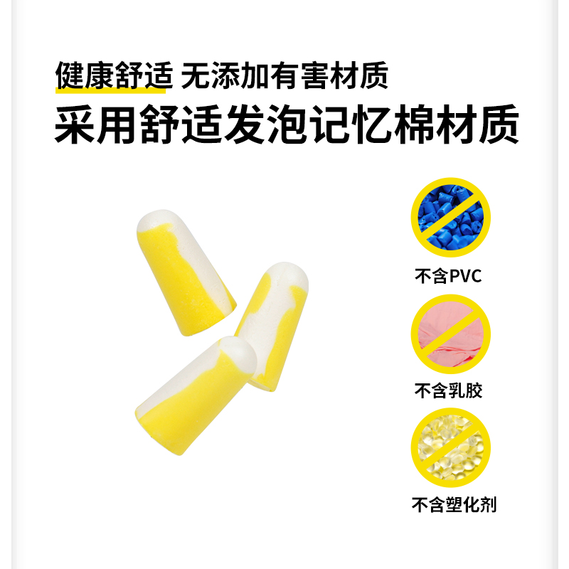 霍尼韦尔 隔音防噪耳塞 8副装 6.9元（需用券）