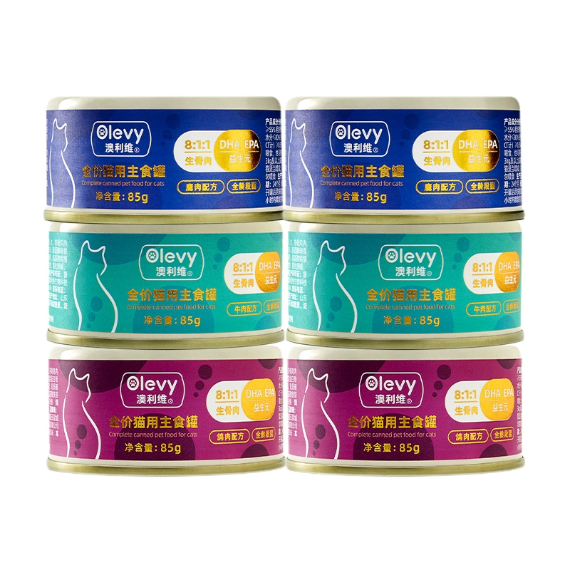 Olevy 澳利维 猫主食罐85g*6罐 ￥16.64