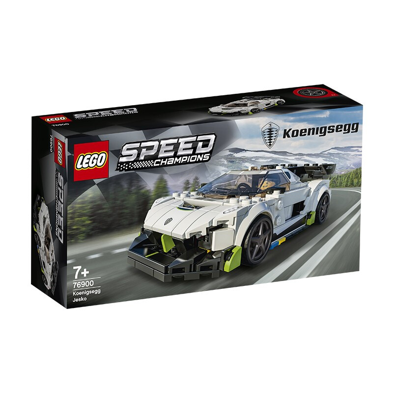 PLUS会员：LEGO 乐高 Speed超级赛车系列 76900 柯尼赛格 Jesko 115.37元包邮（满减