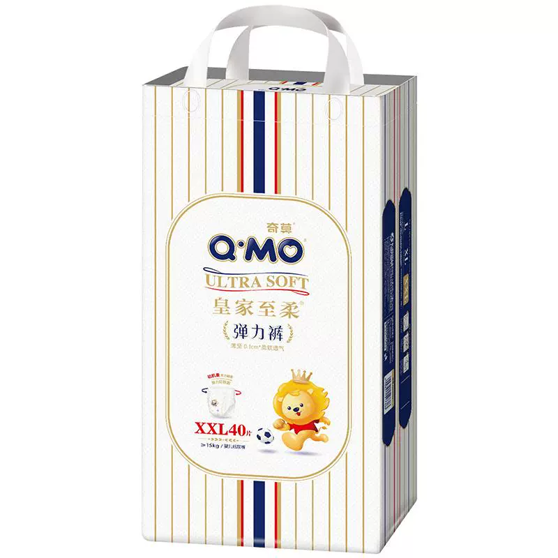 Q·MO 奇莫 皇家至柔系列 拉拉裤 XXL40片 ￥63.63