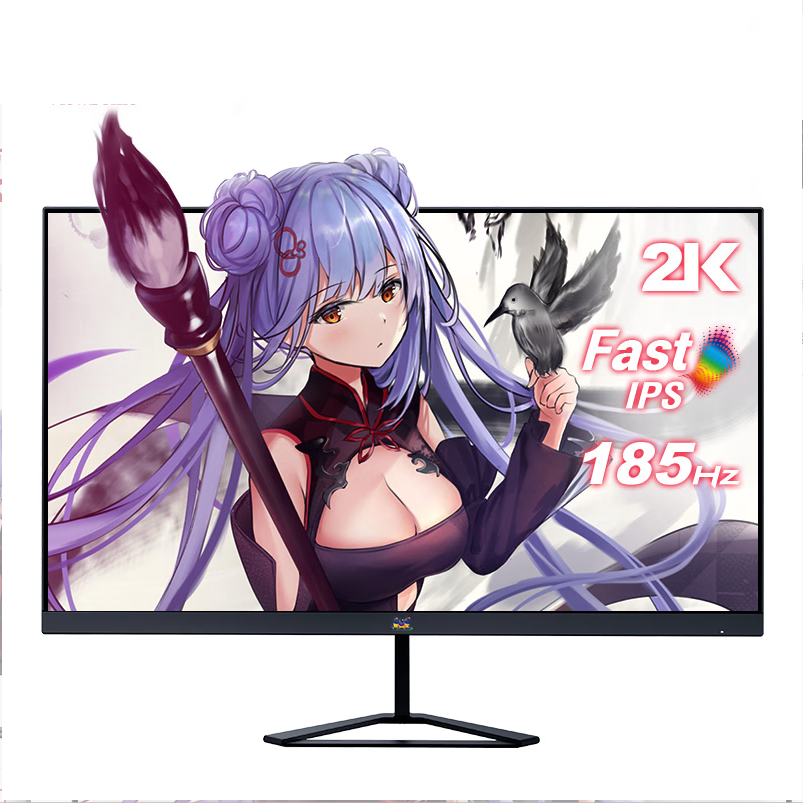 ViewSonic 优派 27英寸 FastIPS 2K、185Hz、100%sRGB、HDR10 849元包邮（双重优惠）