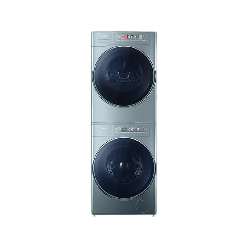 Midea 美的 元气轻氧系列 MG100LAIR+MH100IAIR3 热泵式洗烘套装 6699元（需用券）