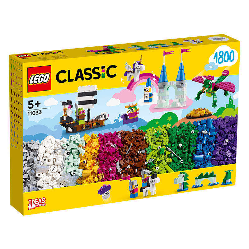 LEGO 乐高 CLASSIC经典创意系列 11033 创意缤纷世界 519元（需用券）