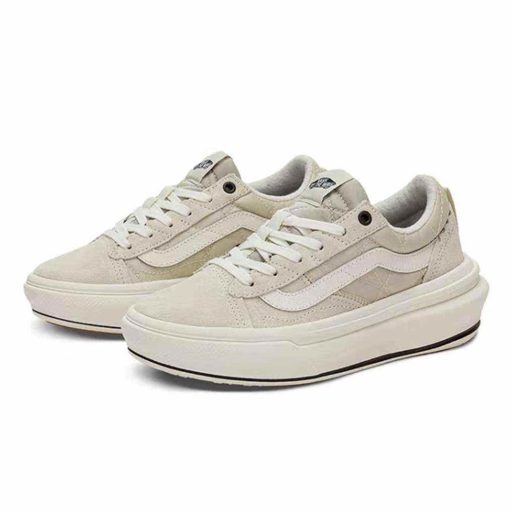 PLUS会员：VANS 范斯 Old Skool Overt Plus CC厚底增高帆布鞋 187.06元包邮