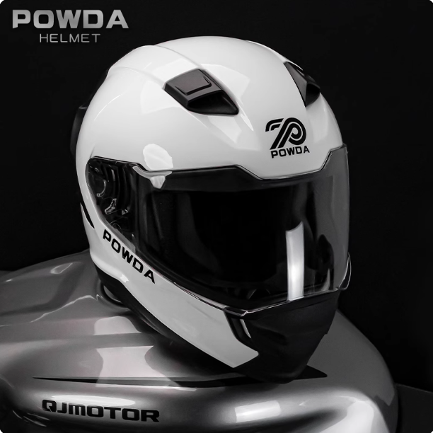 摩托车全盔覆盖式A608防雾镜片 亮白 100元（需用券）