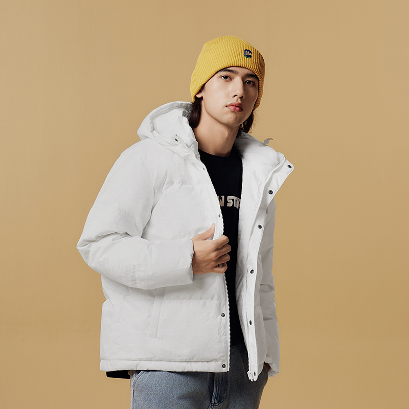 361° 羽绒服男冬季男士加厚保暖连帽 159元