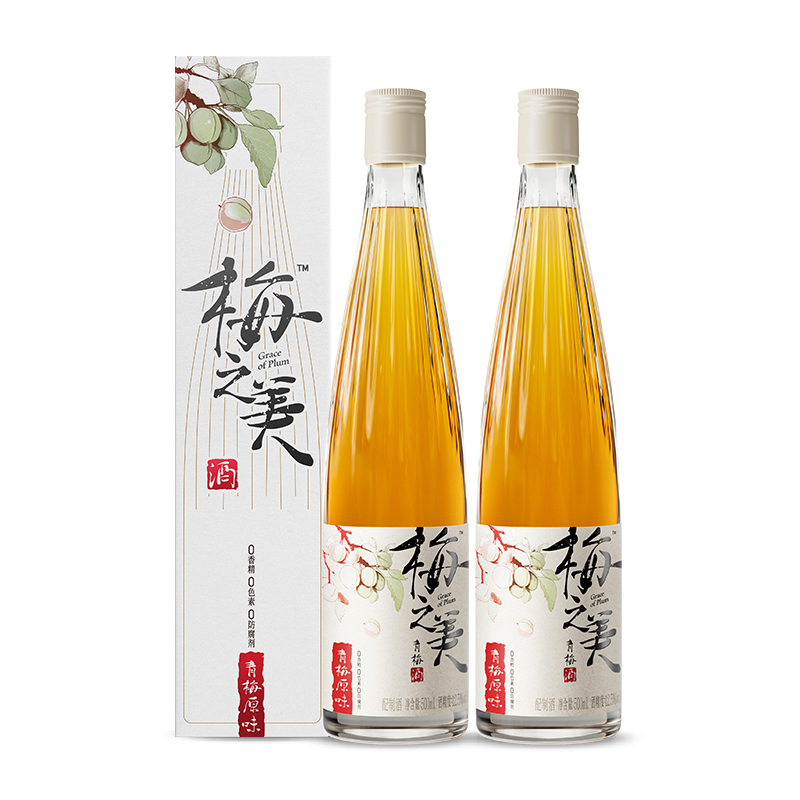 RIO 锐澳 梅之美青梅酒500ml*2瓶女士晚安酒低度微醺果酒甜酒 37.05元（需用券