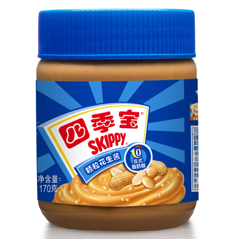 SKIPPY 四季宝 花生酱 170g 9.9元（需领券）