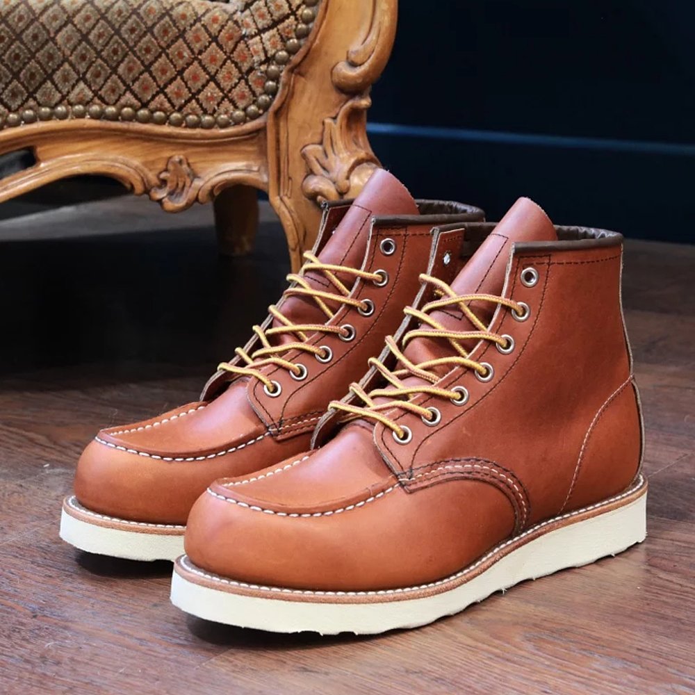 RED WING 红翼 ClassicMoc经典时尚莫克趾高帮工装靴875D 1593.8元