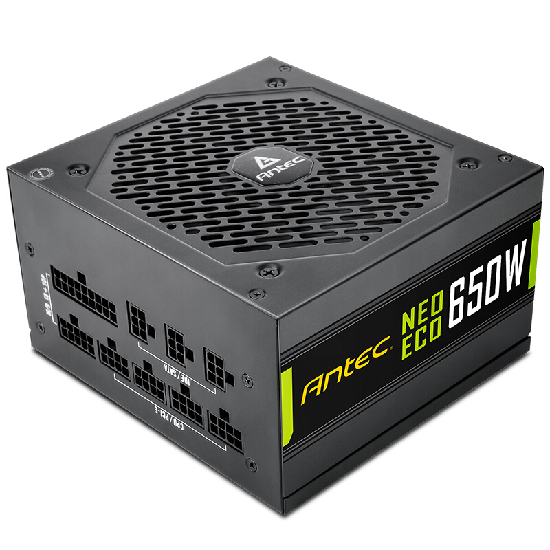 Antec 安钛克 NE650 金牌（90%）全模组ATX电源 650W 379元