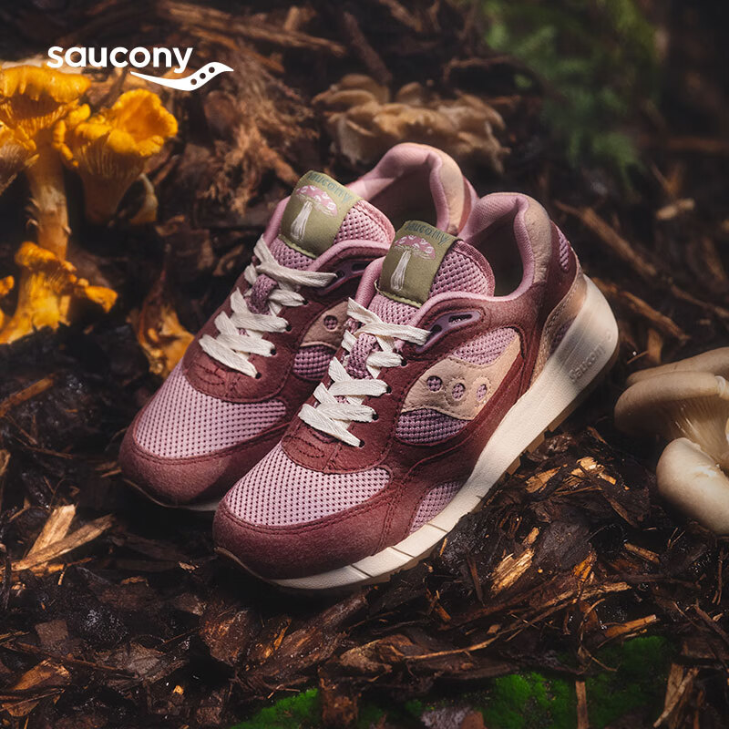 PLUS会员：Saucony 索康尼 SHADOW 6000红蘑菇休闲鞋 375.55元包邮（需用券，多重优