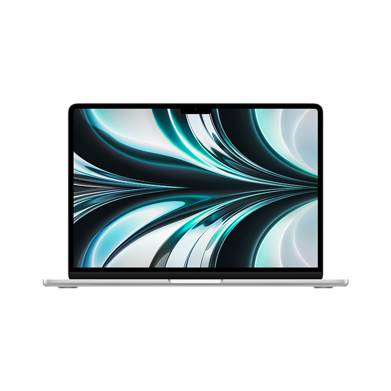 PLUS会员：Apple 苹果 AI笔记本 2022MacBookAir13.6英寸M2(8+8核)8G256G银色电脑MLXY3CH/A 