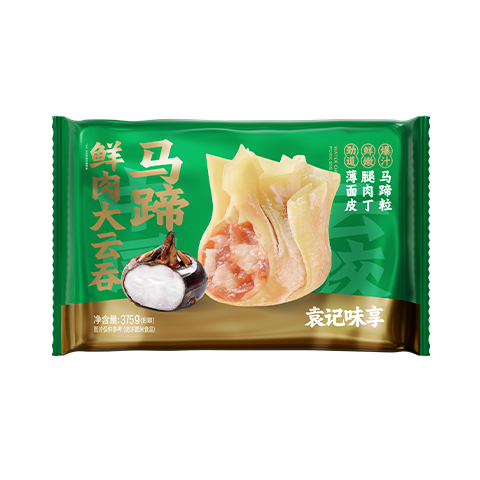 袁记味享 袁记云饺 马蹄鲜肉大云吞375g 17.93元（需买3件，需用券）