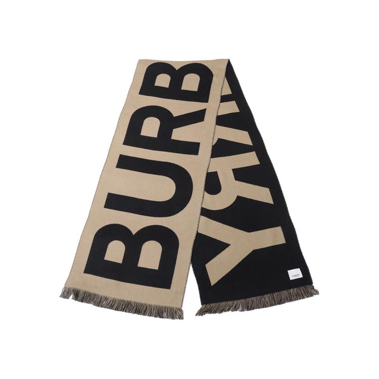 BURBERRY 博柏利 100%羊毛经典秋冬保暖双面围巾披肩男女款 2149元