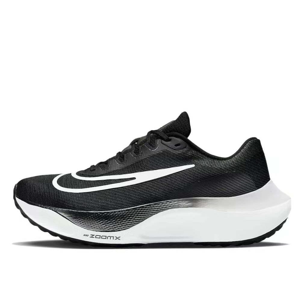 NIKE 耐克 Zoom Fly 5 男子跑鞋 DM8968-001 黑/白色 39 484.02元（需用券）