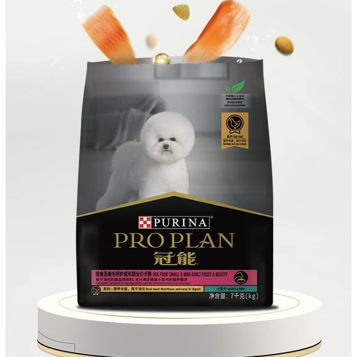 临期品：PRO PLAN 冠能 挑食与美毛配方狗粮 5.5kg 95.01元（需用券）