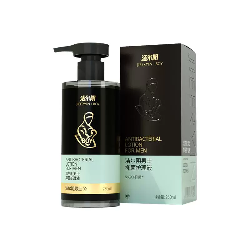 洁尔阴 男士抑菌私处清洗液 260ml ￥11.5