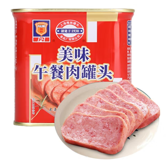 梅林 午餐肉罐头 340g*1罐 12.15元（需买3件，需用券）