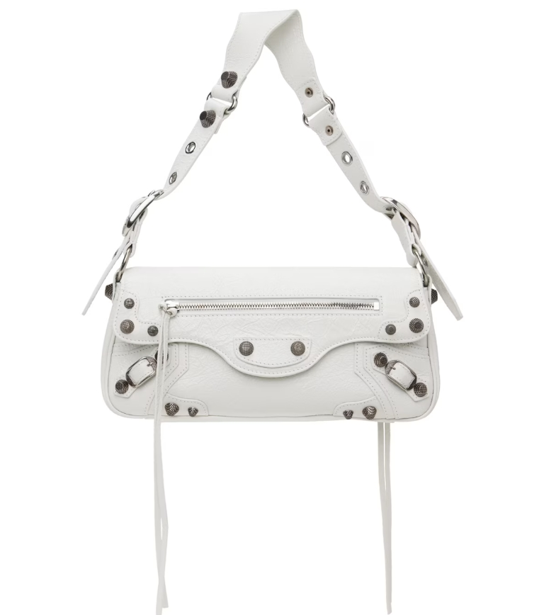 Balenciaga White 'Le Cagole' 小號單肩包 8.5折 $1777（約12820.34元）