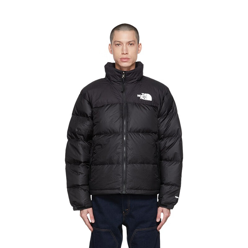 THE NORTH FACE 北面 1996 RETRO NUPTSE男女情侣款羽绒服保暖 黑色 L ￥1766.25