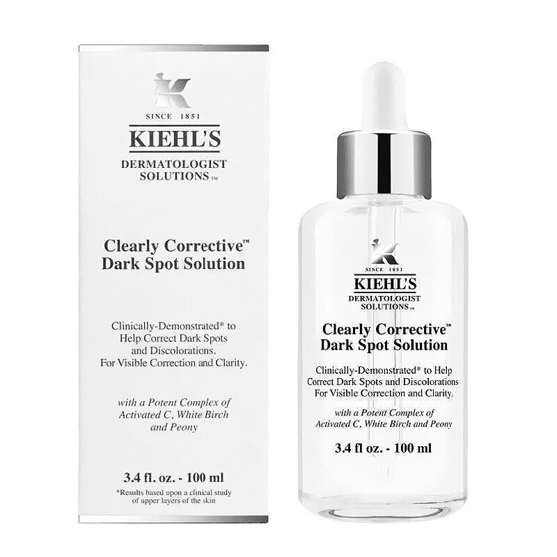 Kiehl's 科颜氏 Kiehl’s)集焕白均衡亮肤淡斑维C精华液 安白瓶保湿精华 