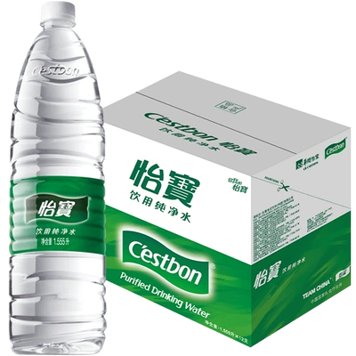 Cestbon 怡宝 纯净水1.55L*12瓶/箱大瓶饮用水 23元 （需用券）