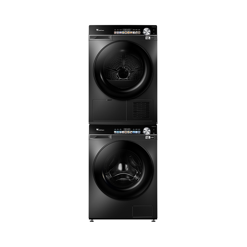 PLUS会员：LittleSwan 小天鹅 洗烘套装10KG滚筒洗衣机全自动+热泵烘干机 小乌梅