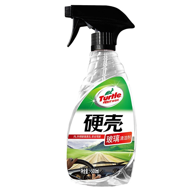 Turtle Wax 龟牌 硬壳 G-4038 玻璃清洁剂 500ml 14.92元（需买4件，共59.68元包邮，