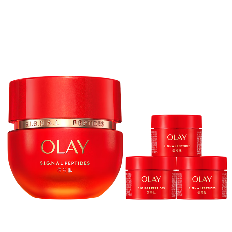 plus会员： OLAY 玉兰油 超红瓶 信号霜 胜肽专研紧致面霜 50g*3件 644.16元（折