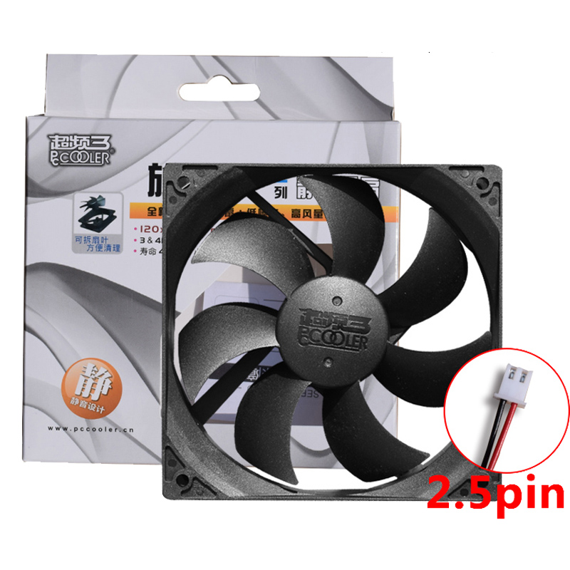 PCCOOLER 超频三 旋风F122 12cm机箱风扇 16元（需用券）