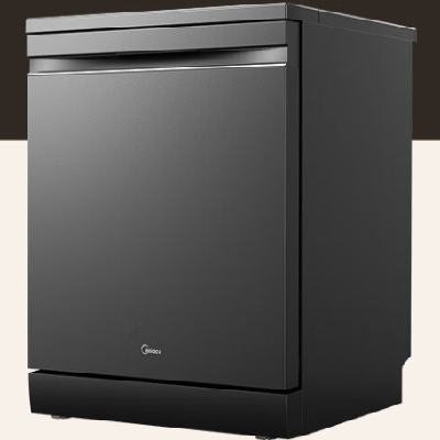 PLUS会员：Midea 美的 独嵌两用洗碗机 GX1000Max-D 升级17套+2 五臂飓风洗 105℃热