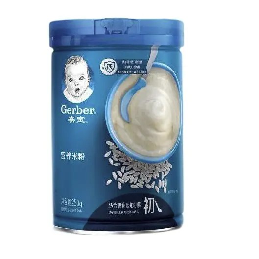 Gerber 嘉宝 临期 嘉宝米粉原味米粉宝宝高铁米糊250g(初期)罐装谷物 20.14元