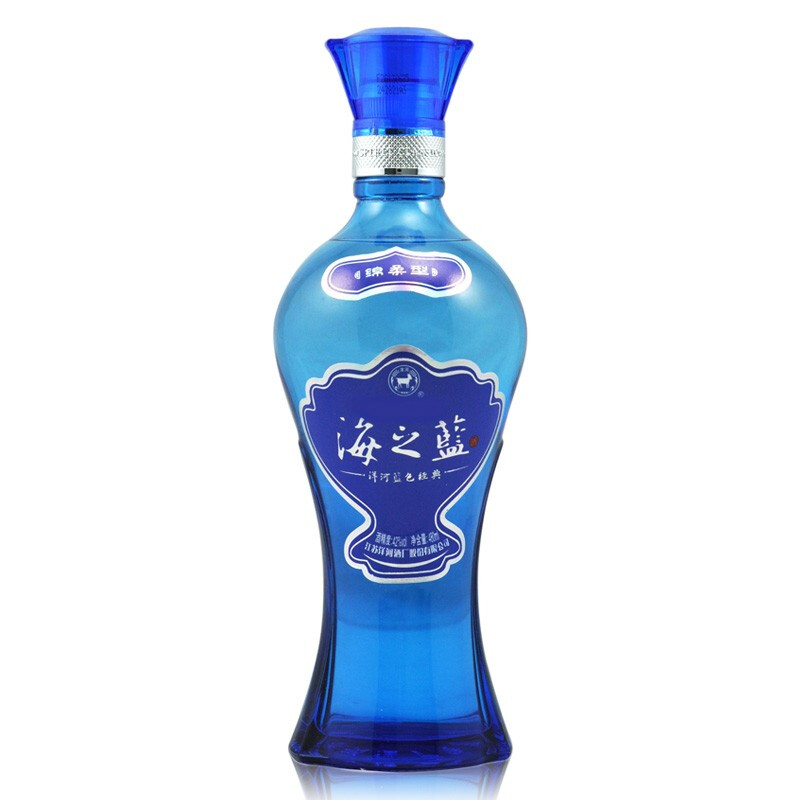 YANGHE 洋河 蓝色经典 海之蓝 42度 480ml*6瓶 整箱装 绵柔浓香型白酒 送礼 580元