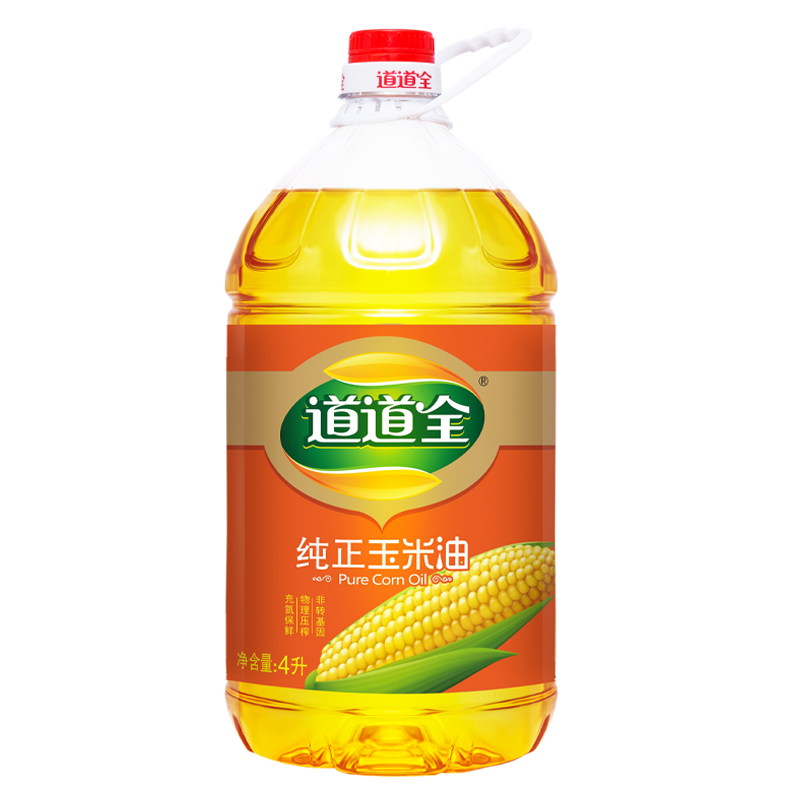 道道全 纯正玉米油4L 物理压榨 口味清香 39.5元