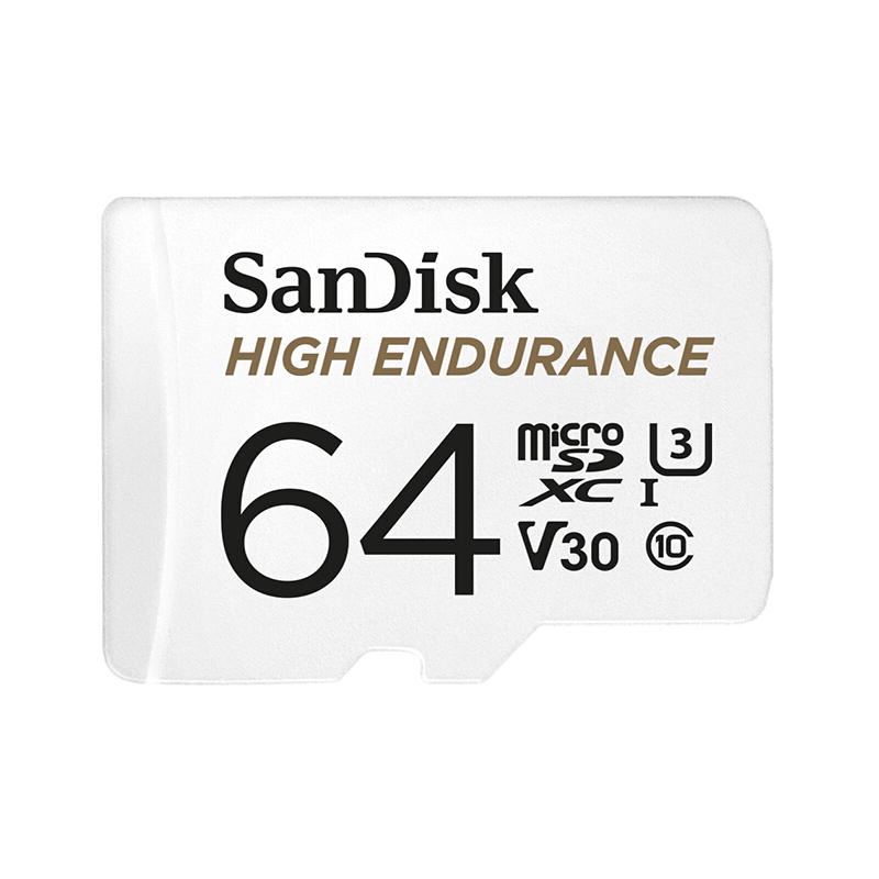 SanDisk 闪迪 HIGH ENDURANCE系列 Micro-SD存储卡 64GB（UHS-I、V30、U3） 49.6元（需用券