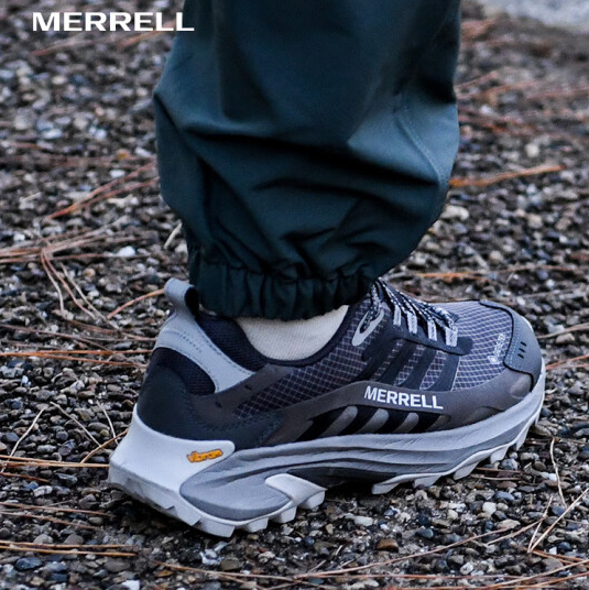 Merrell 迈乐 Moab Speed 2 GTX 速徒 男女款户外低帮防水防滑轻量徒步鞋 ￥373.27