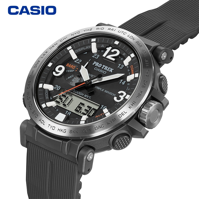 CASIO 卡西欧 Pro Trek系列 男士太阳能电波蓝牙腕表 PRW-6611Y-1 1730.55元含税包邮