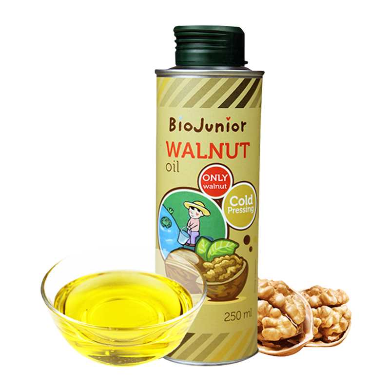 BioJunior 碧欧奇 意大利进口核桃油宝宝辅食用油250ml/瓶 59.55元（需买2件，需