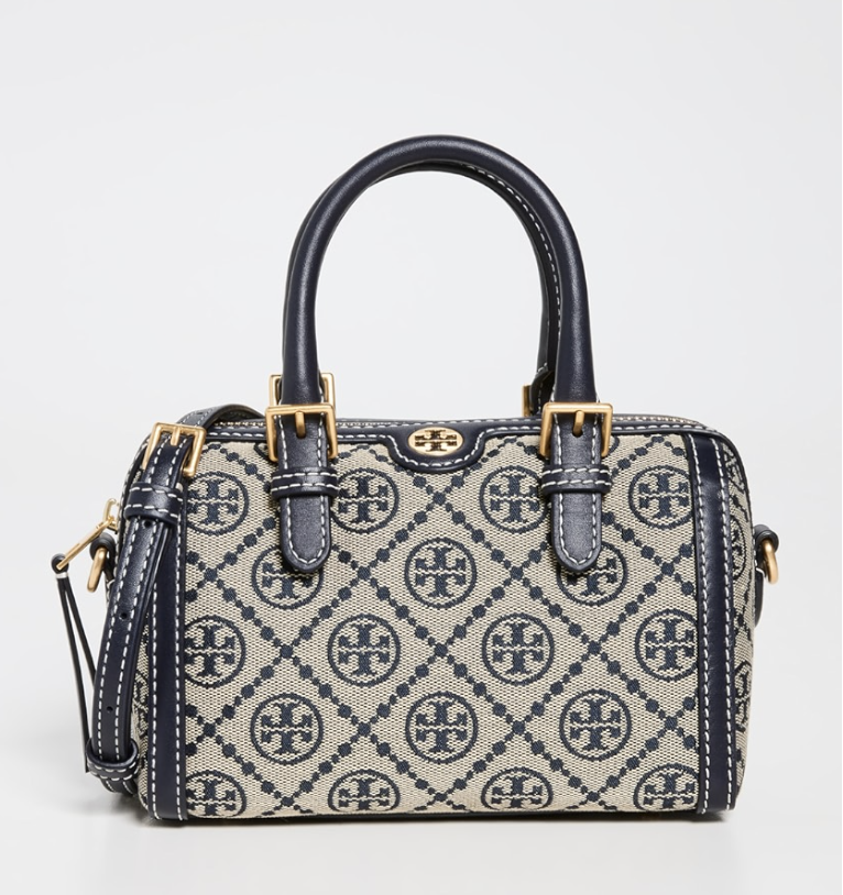 Tory Burch 汤丽柏琦 T MONOGRAM 老花波士顿mini手提包 $368（约2693元）