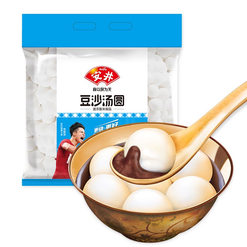 Anjoy 安井 豆沙汤圆 800g 15.33元