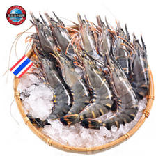 京东生鲜 泰国活冻黑虎虾（大号） 400g 39.76元（需买3件，共119.28元）