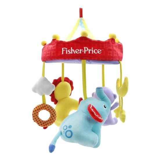 Fisher-Price F1027 宝宝毛绒安抚床铃 100.5元（需用券）