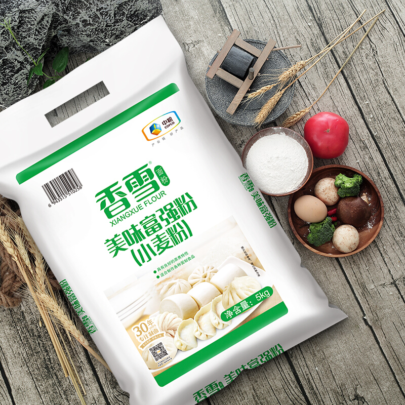 香雪 美味富强粉 小麦粉 5kg 13.65元（需用券）