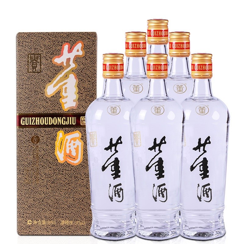 董酒 老贵董 董香型白酒 54度 500ml*6整箱装 中秋送礼 477.97元（需用券）